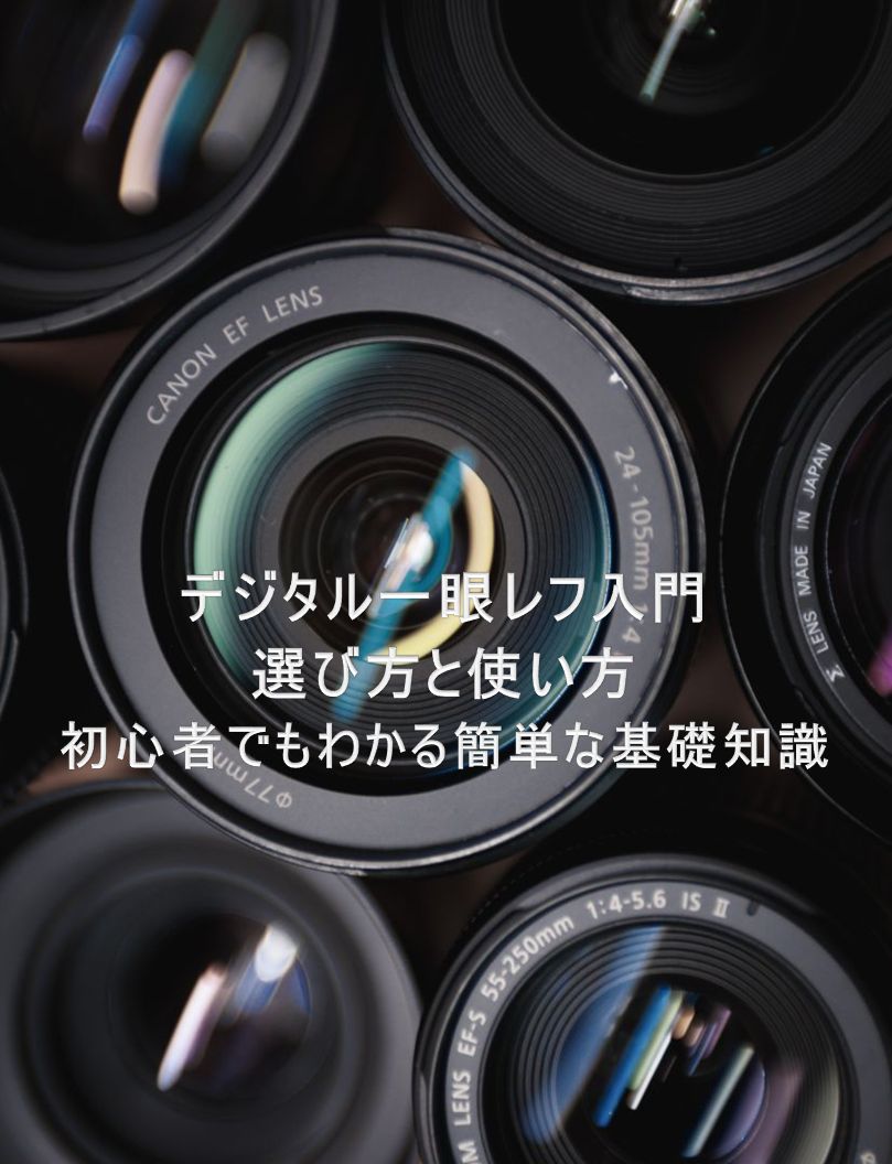 デジタル一眼カメラ、一眼レフ、ミラーレス、初心者、入門、選び方、使い方、基礎知識 デジタル一眼カメラ、一眼レフ、ミラーレス、初心者、入門、選び方、使い方、基礎知識